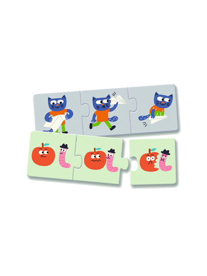 Puzzle dla najmłodszych Trio Djeco BÉBÉ Concept