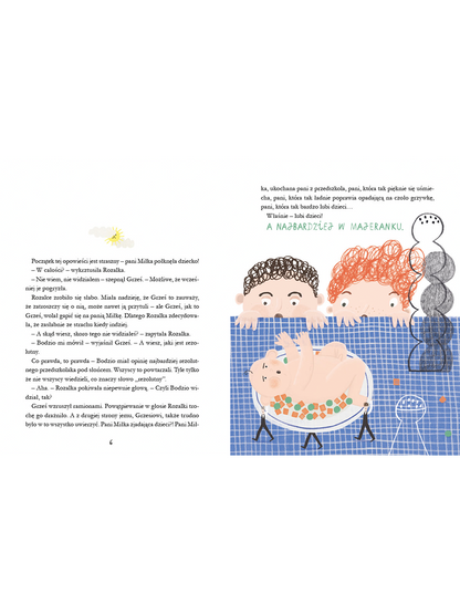 Horror, czyli skąd się biorą dzieci Wydawnictwo Nasza Ksiegarnia BÉBÉ Concept