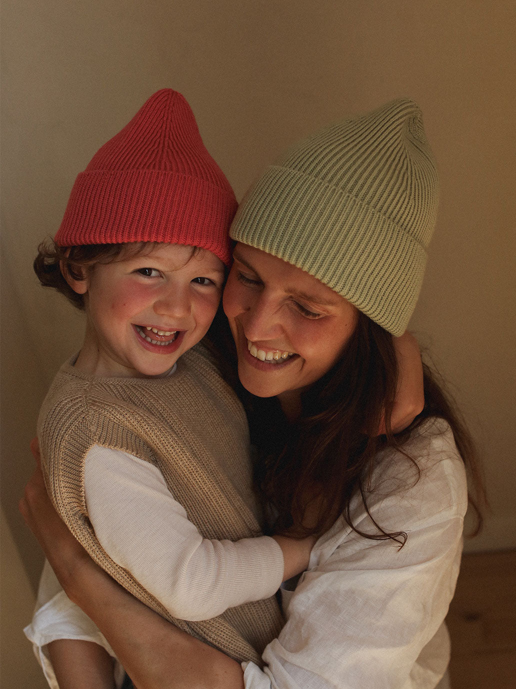 Czapka beanie z wełny merino Fonzie Adult Hvid BÉBÉ Concept 