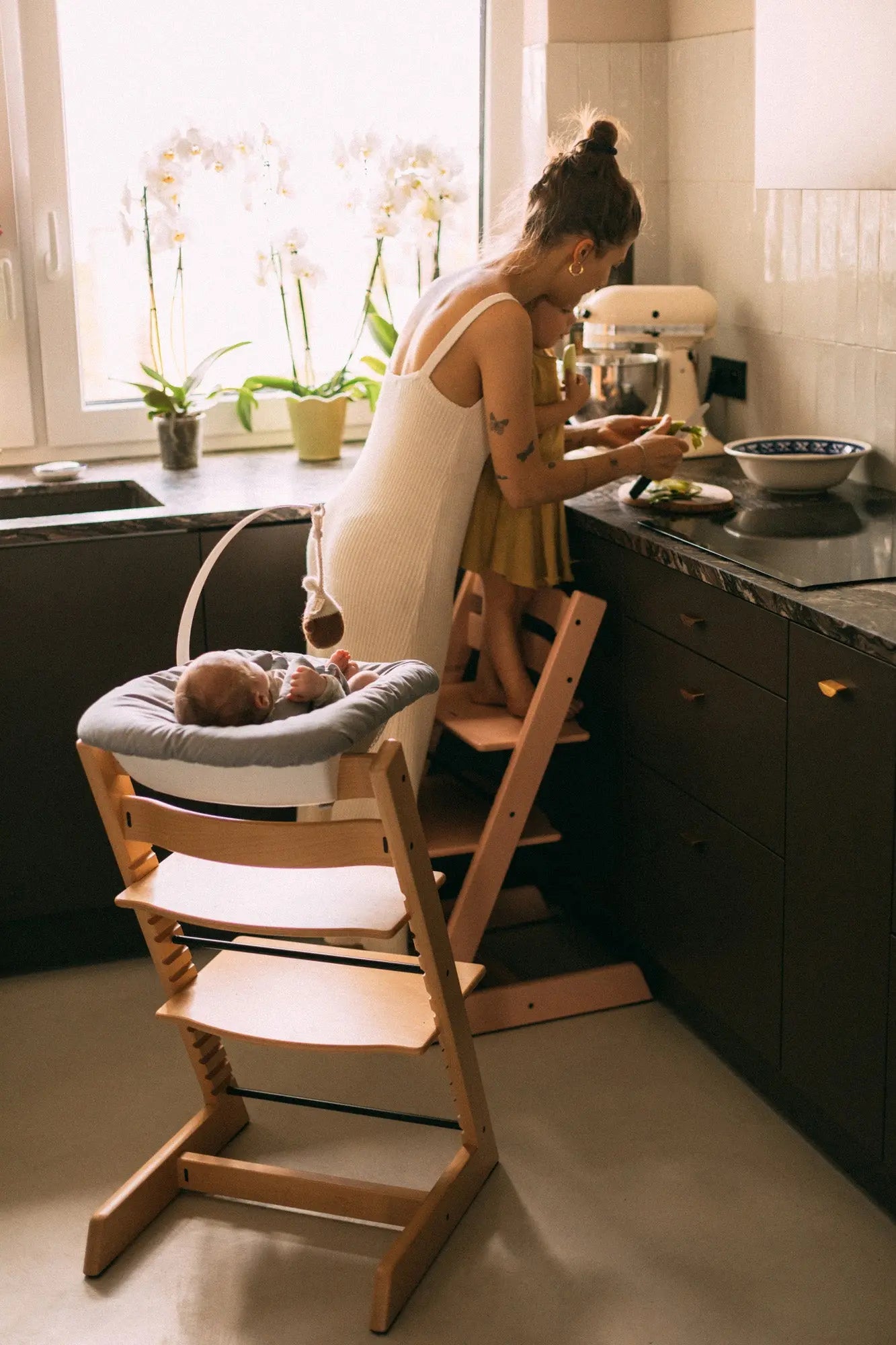 krzesło rosnące z dzieckiem Tripp Trapp Stokke BÉBÉ Concept