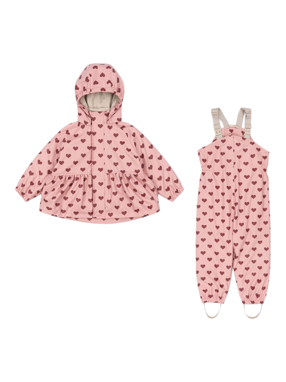 Zestaw przeciwdeszczowy Rainy Palme set girl Konges Slojd BÉBÉ Concept 