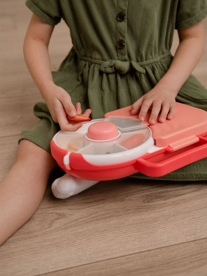 Śniadaniówka dla dzieci 2w1 Lunchbox &amp; Snack Spinner GoBe Kids BÉBÉ Concept 