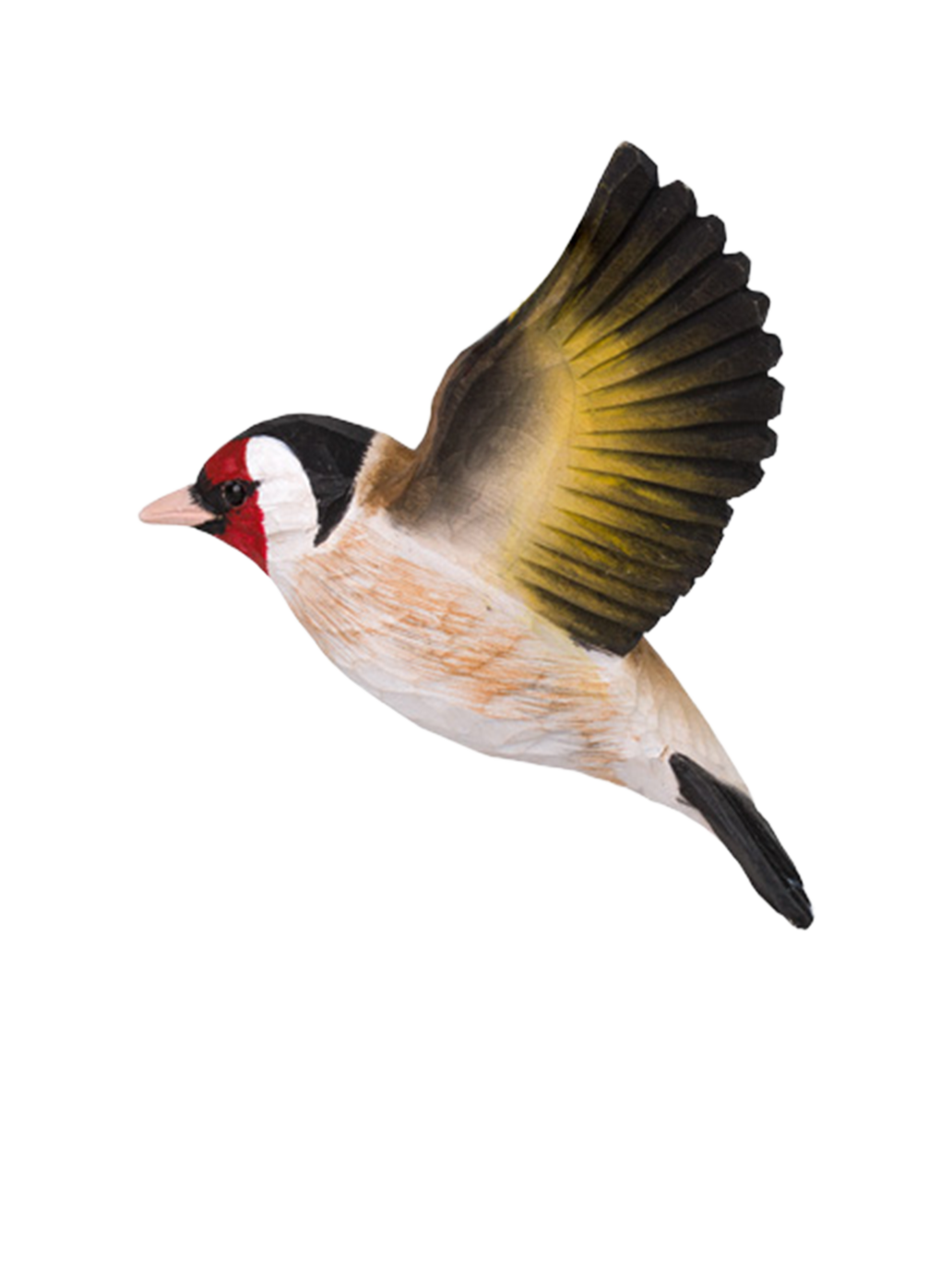 Drewniana dekoracyjna zawieszka Szczygieł Wildlife Garden BÉBÉ Concept 