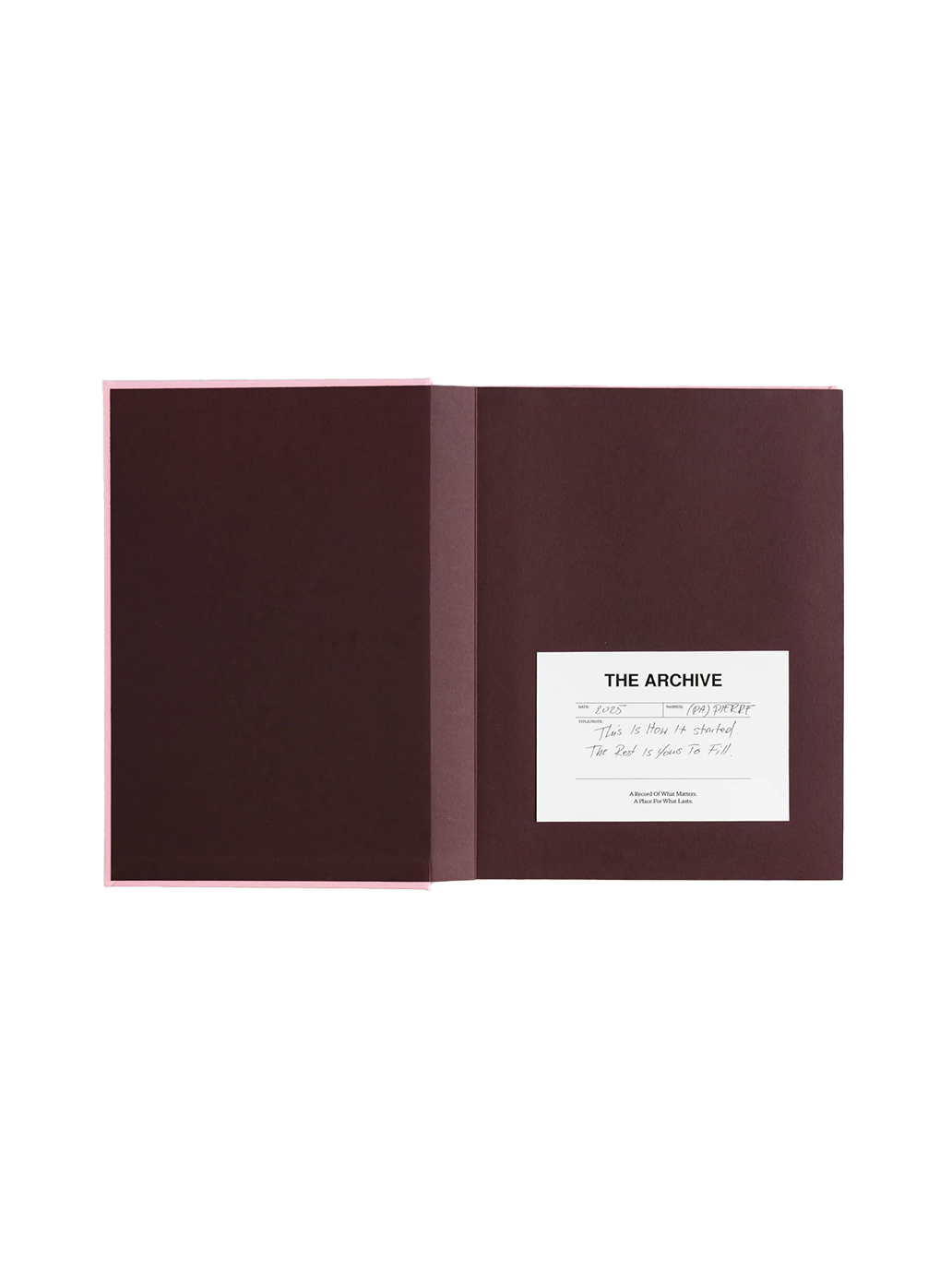 Album fotografico DALL&amp;#39;ARCHIVIO CANDY PINK