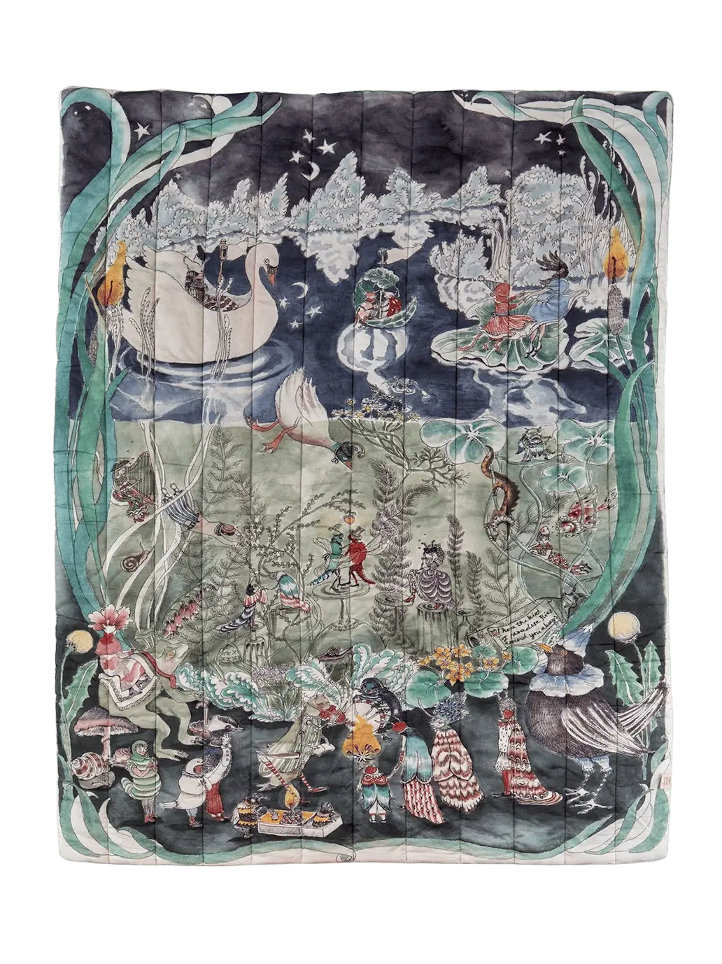 Dwustronna pikowana narzuta z bawełny Forivor BÉBÉ Concept 