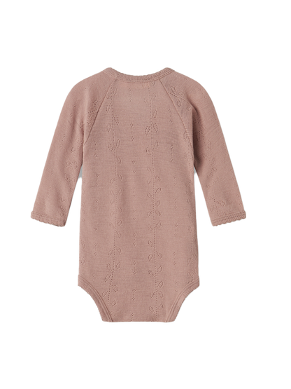 Body kopertowe z wełny merino Belita Pointelle MarMar Copenhagen BÉBÉ Concept 