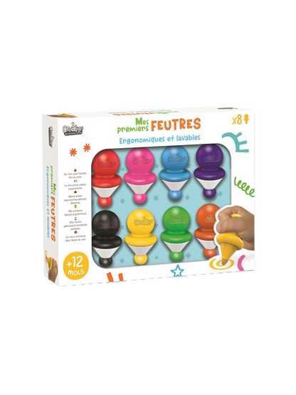 pierwsze flamastry dla dzieci Crealign BÉBÉ Concept 