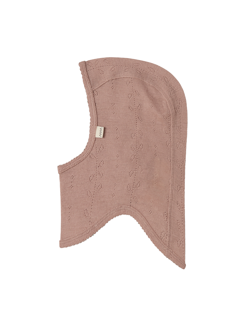 Kominiarka niemowlęca merino Balaclava Pointelle MarMar Copenhagen BÉBÉ Concept 