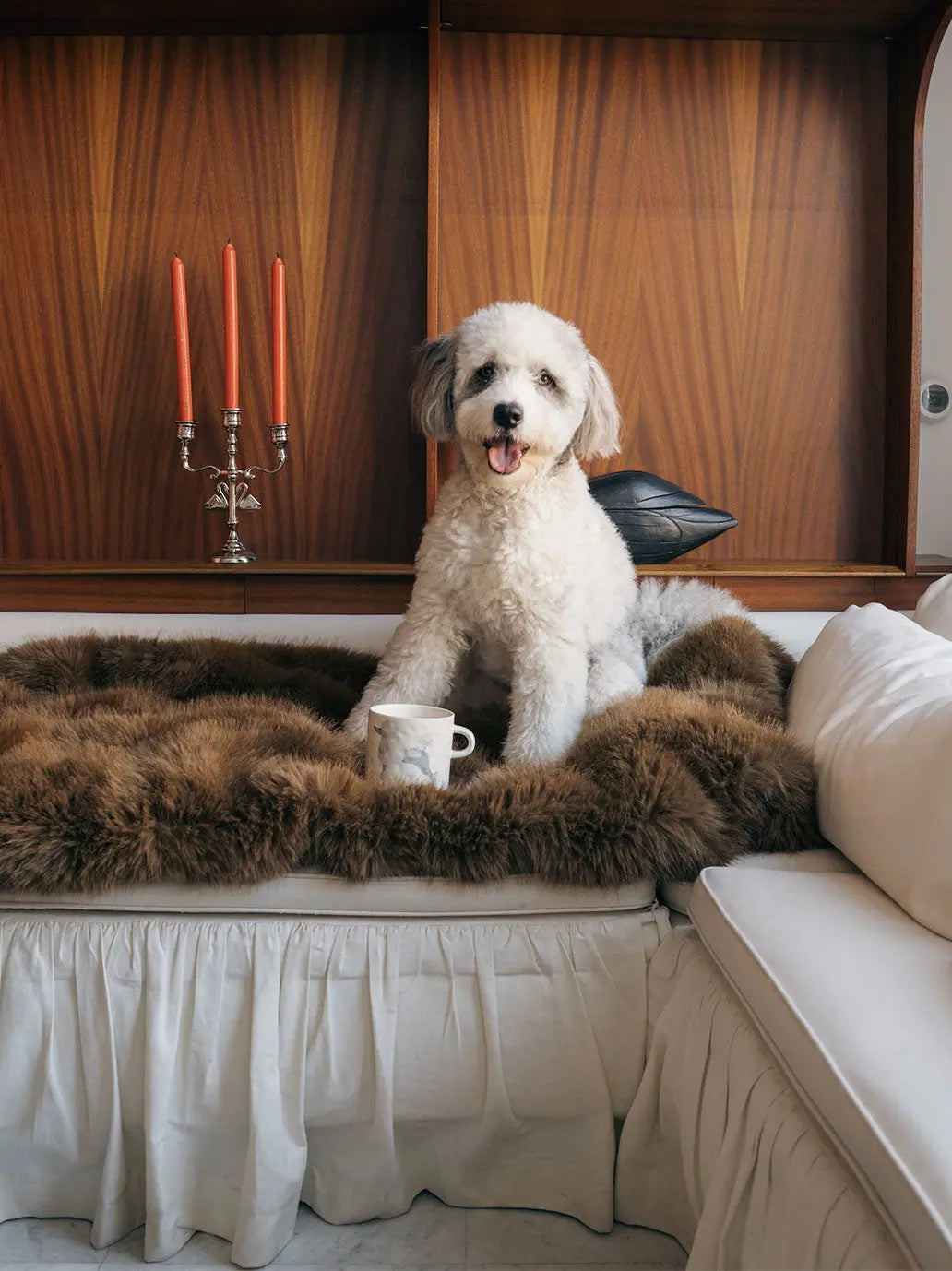 Ceramiczny kubek Poodle Anna + Nina BÉBÉ Concept 