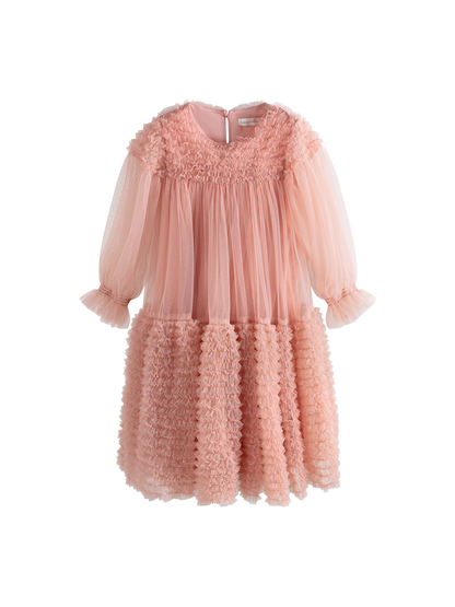 Sukienka Carlotta Dress Peach C'era una volta BÉBÉ Concept 