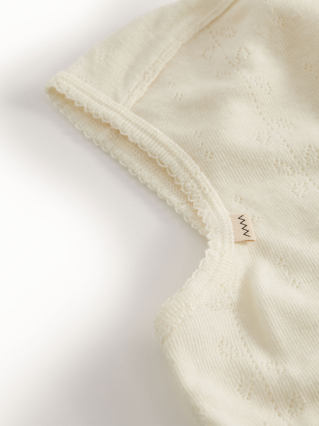 Kominiarka niemowlęca merino Balaclava Pointelle MarMar Copenhagen BÉBÉ Concept 