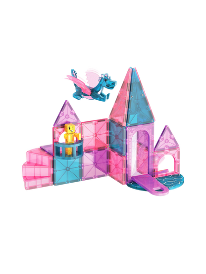 Klocki magnetyczne Magna Tiles Castle 25 el. Magna-Tiles BÉBÉ Concept 