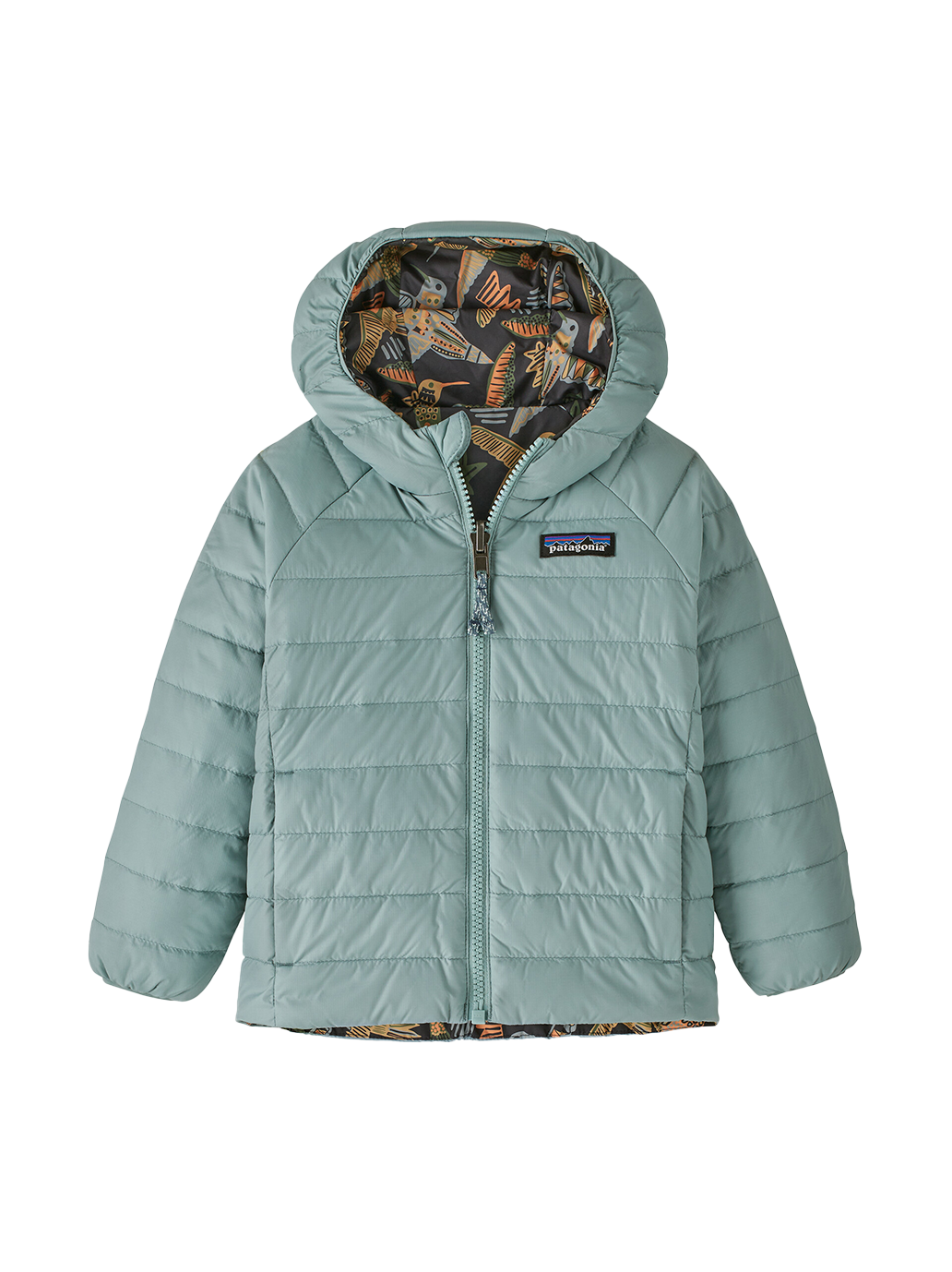 Dwustronna kurtka puchowa Baby Reversible Down Hoody Patagonia BÉBÉ Concept 