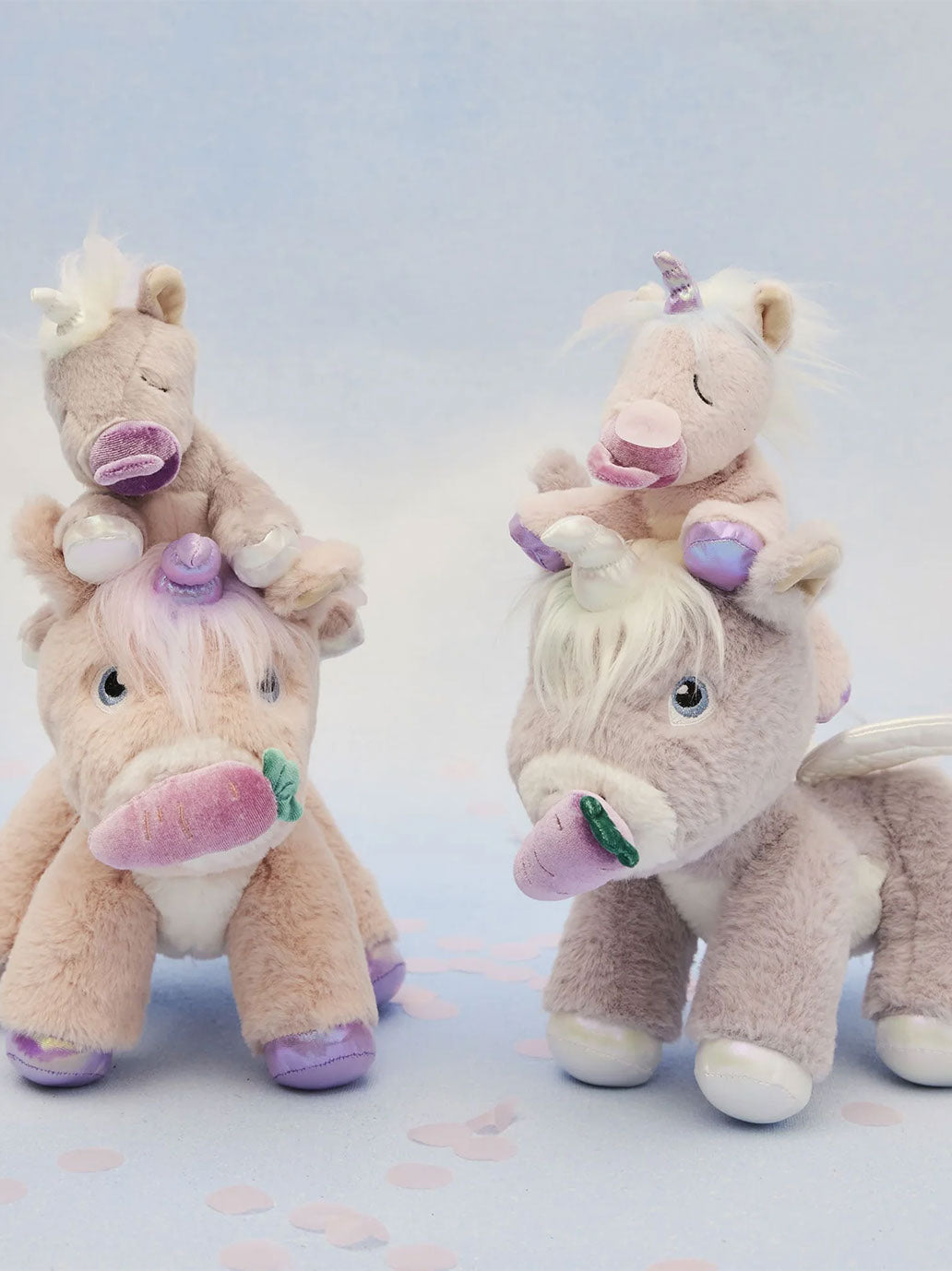 Jednorożec z magnetycznym smoczkiem Binky Baby Unicorn Olli Ella BÉBÉ Concept 
