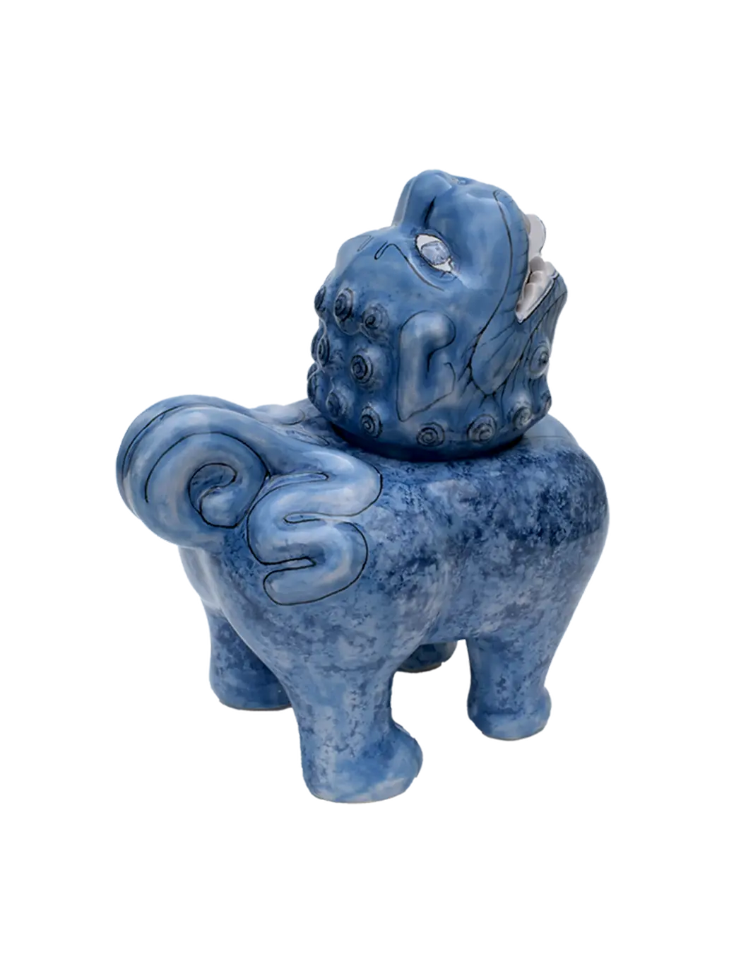 ceramiczna kadzielnica Pies Fo Majolika Nieborów BÉBÉ Concept