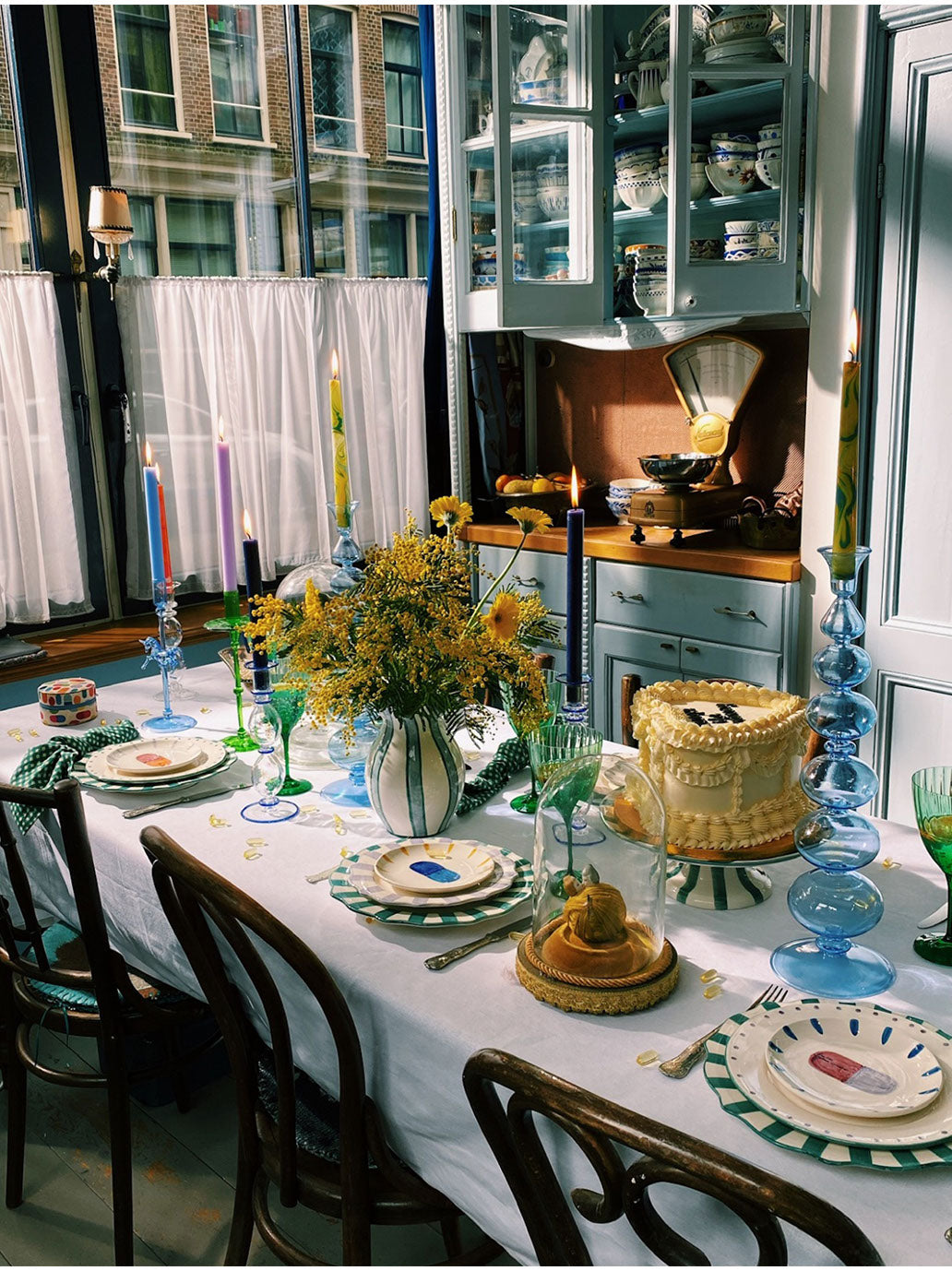 Talerz deserowy Anna + Nina BÉBÉ Concept 