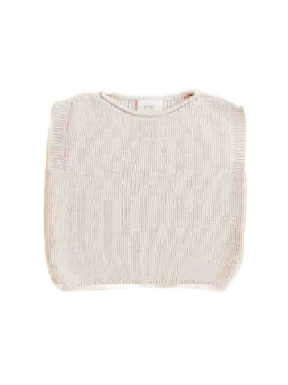 Kamizelka merino dla niemowląt Harvey vest Hvid BÉBÉ Concept 