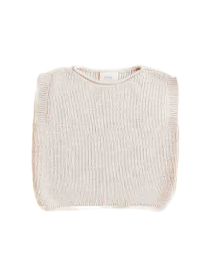 Kamizelka merino dla niemowląt Harvey vest Hvid BÉBÉ Concept 