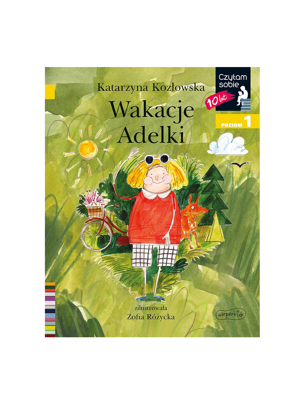 Wakacje Adelki. Czytam sobie poziom 1 Wydawnictwo Harper BÉBÉ Concept