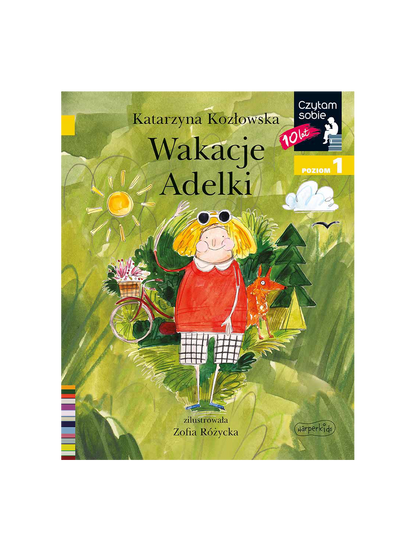 Wakacje Adelki. Czytam sobie poziom 1 Wydawnictwo Harper BÉBÉ Concept