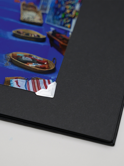 Adesivi angolari per foto SILVER