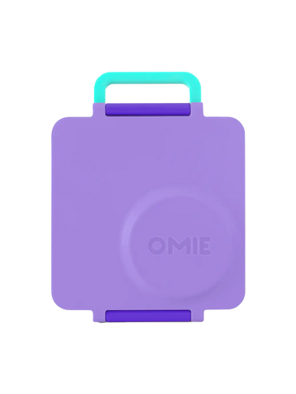 OmieBox lunchbox z termosem i przegródkami PURPLE PLUM