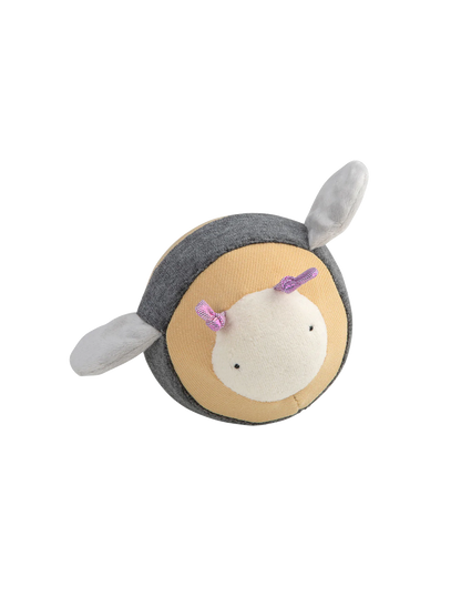 Miękka zabawka sensoryczna z dzwoneczkiem Sebra BÉBÉ Concept