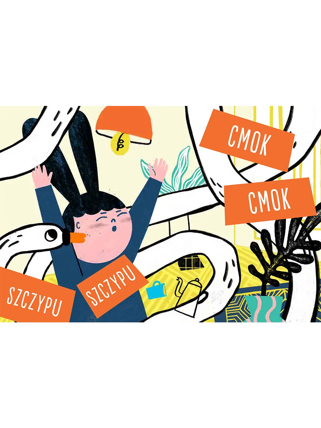 Tuli tuli cmok cmok Wydawnictwo Kropka BÉBÉ Concept