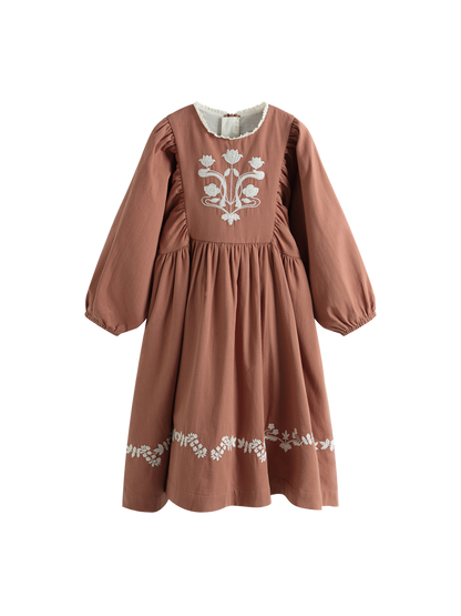 Sukienka Kana Dress Rust C'era una volta BÉBÉ Concept 