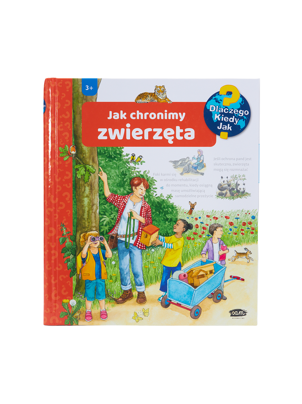 Jak chronimy zwierzęta Wydawnictwo SAM BÉBÉ Concept 