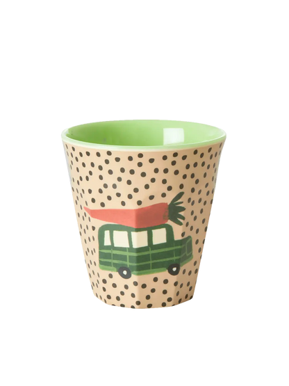 Zestaw kolorowych kubków z melaminy RICE BÉBÉ Concept