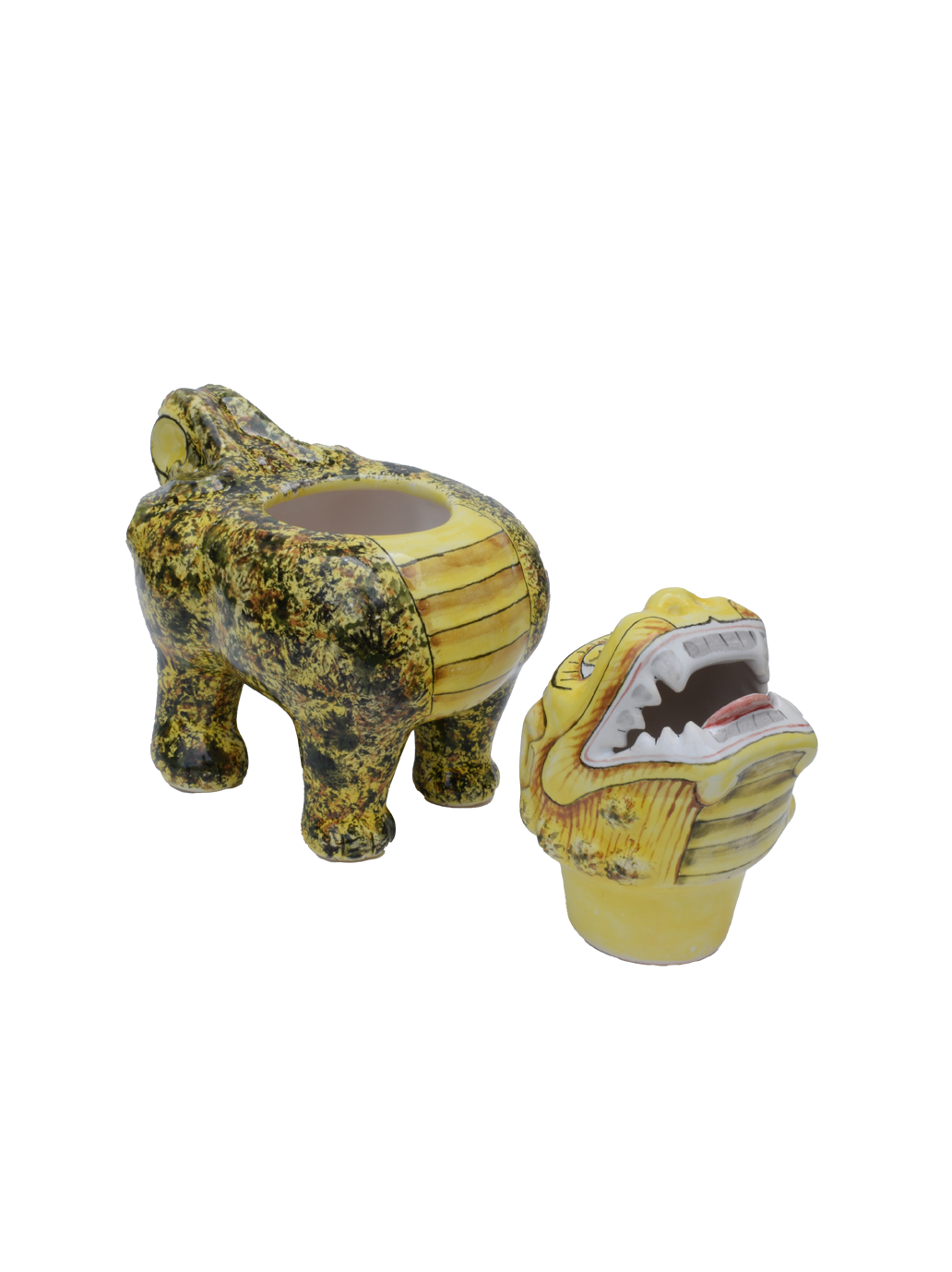 Ceramiczna kadzielnica Pies Fo Majolika Nieborów BÉBÉ Concept 