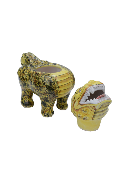 Ceramiczna kadzielnica Pies Fo Majolika Nieborów BÉBÉ Concept 