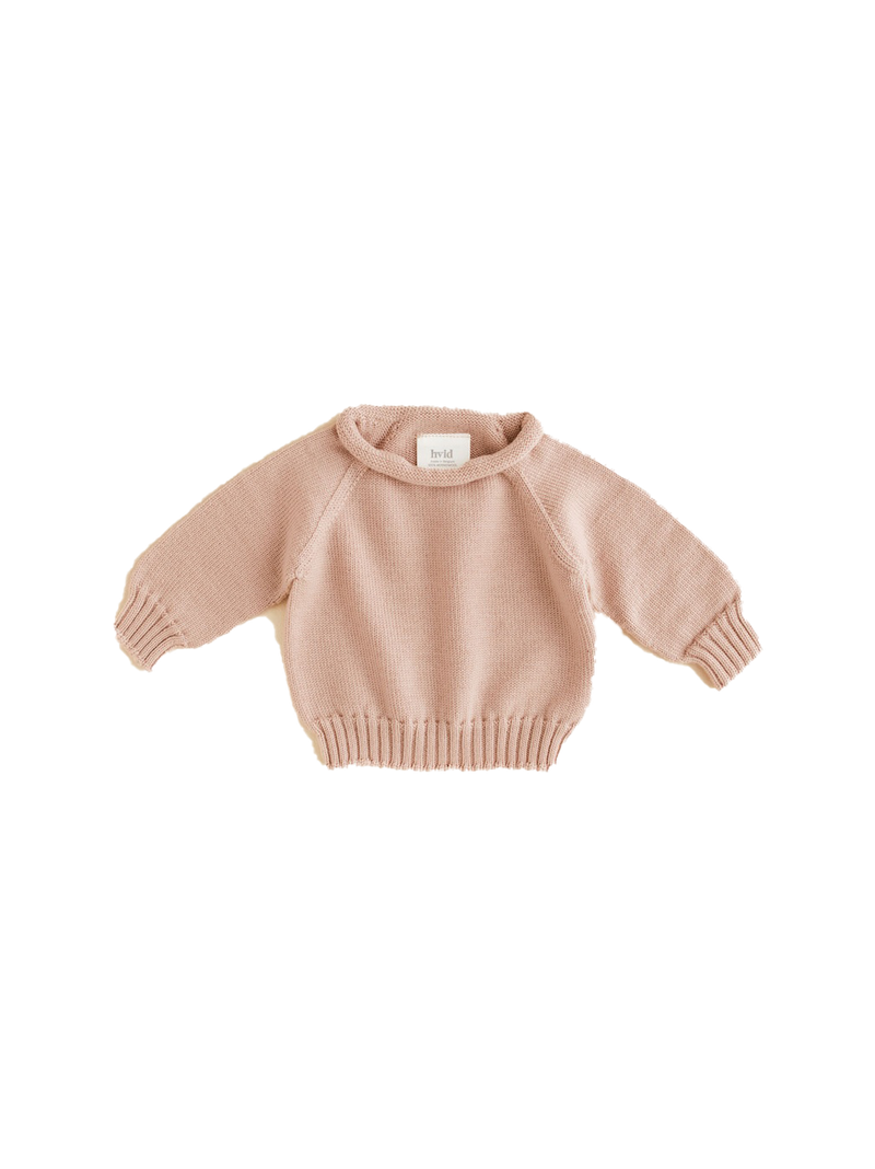 Bezszwowy sweterek z wełny merino Georgette Hvid BÉBÉ Concept 