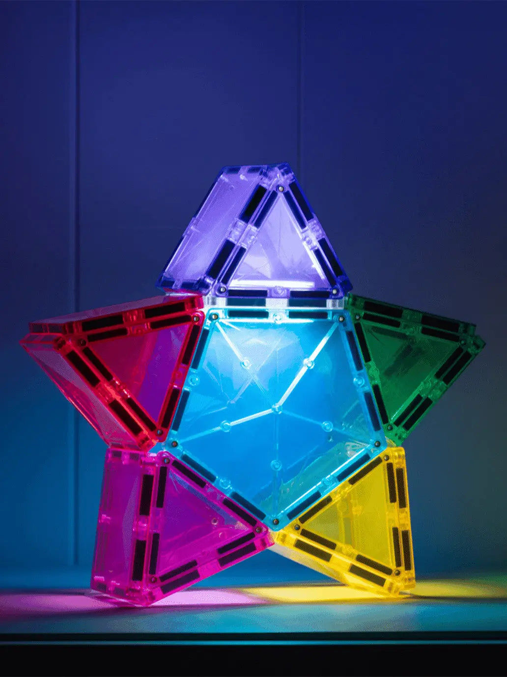 Podświetlane klocki magnetyczne Light Star Pack Connetix BÉBÉ Concept 