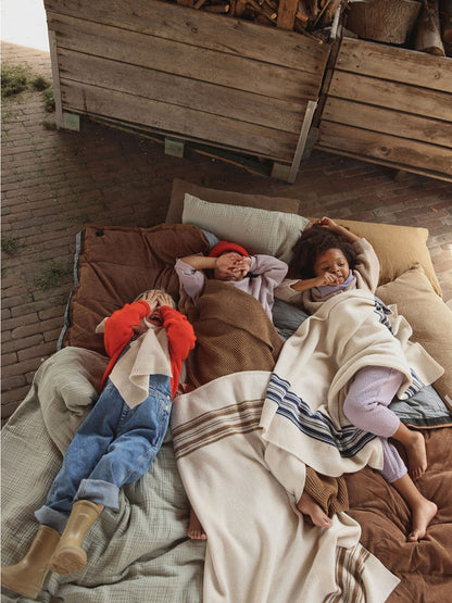 kocyk z wełny merino Gilbert Hvid BÉBÉ Concept