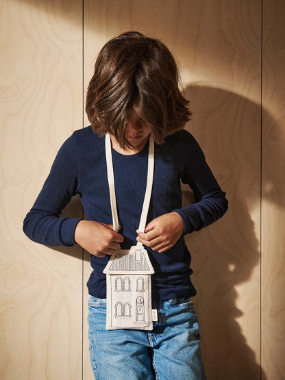 Płócienne etui torebeczka Abode Pouch Ferm Living BÉBÉ Concept