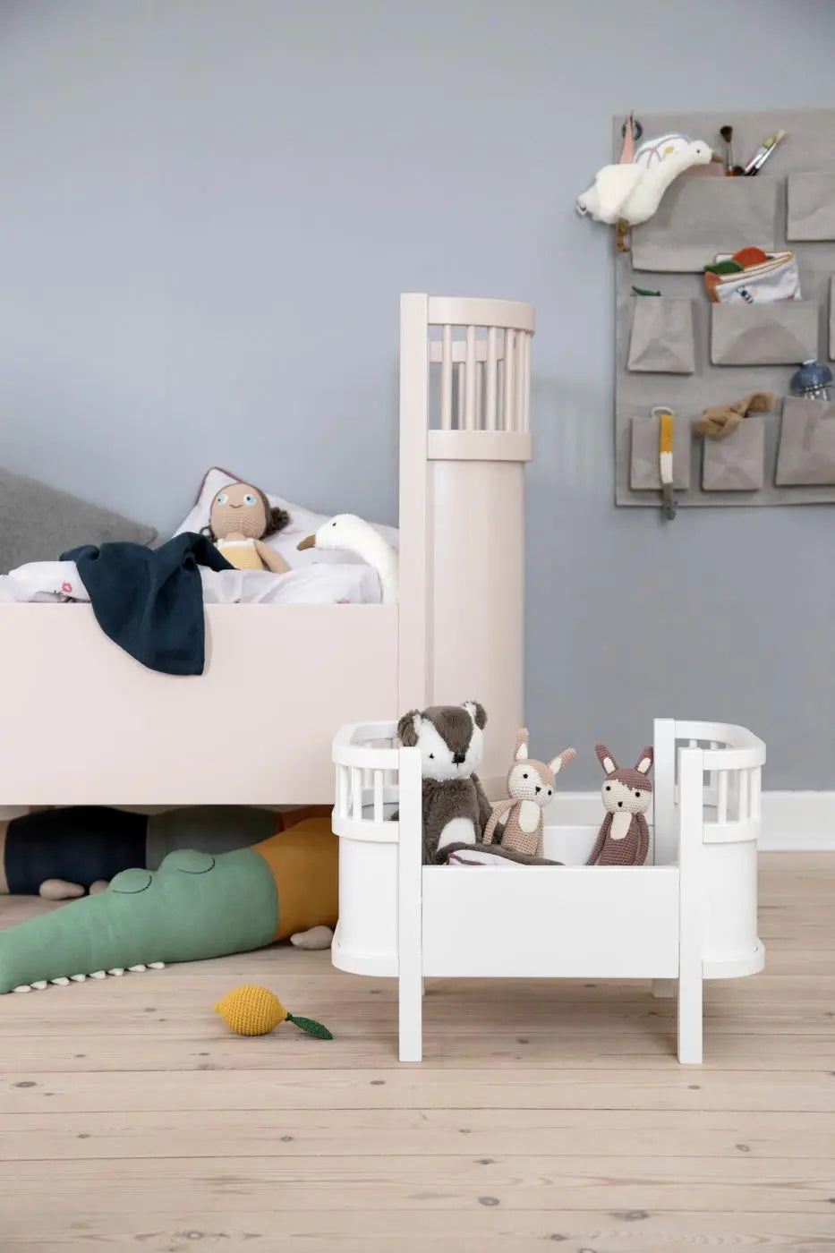 Łóżeczko rosnące z dzieckiem Sebra BÉBÉ Concept 