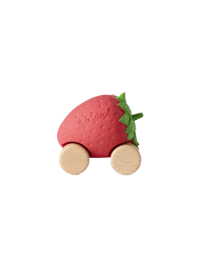 Pierwszy samochodzik z kauczuku Oli &amp; Carol BÉBÉ Concept 