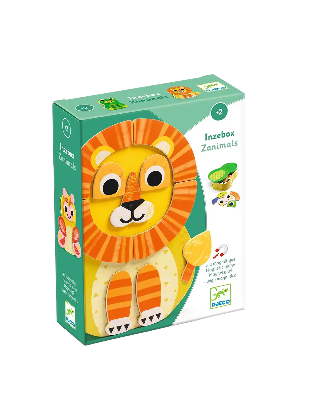 Układanka magnetyczna w pudełku Djeco BEBE Concept 