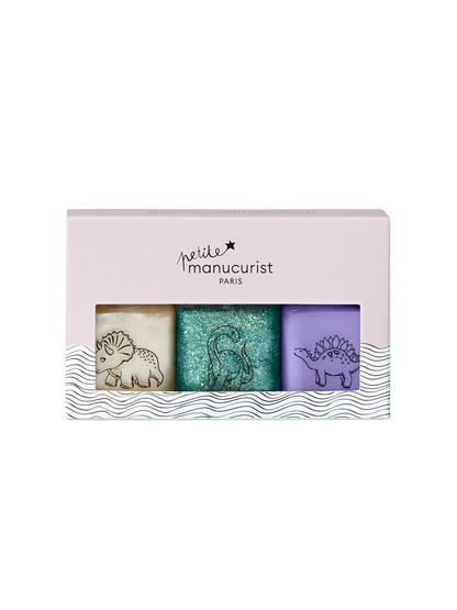 Zestaw 3 lakierów do paznokci dla dzieci Manucurist BÉBÉ Concept 