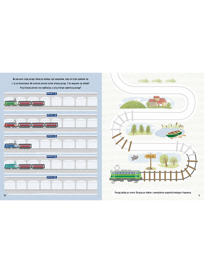 Zabawy z Felusiem i Guciem. Zeszyt z naklejkami Wydawnictwo Nasza Ksiegarnia BÉBÉ Concept 