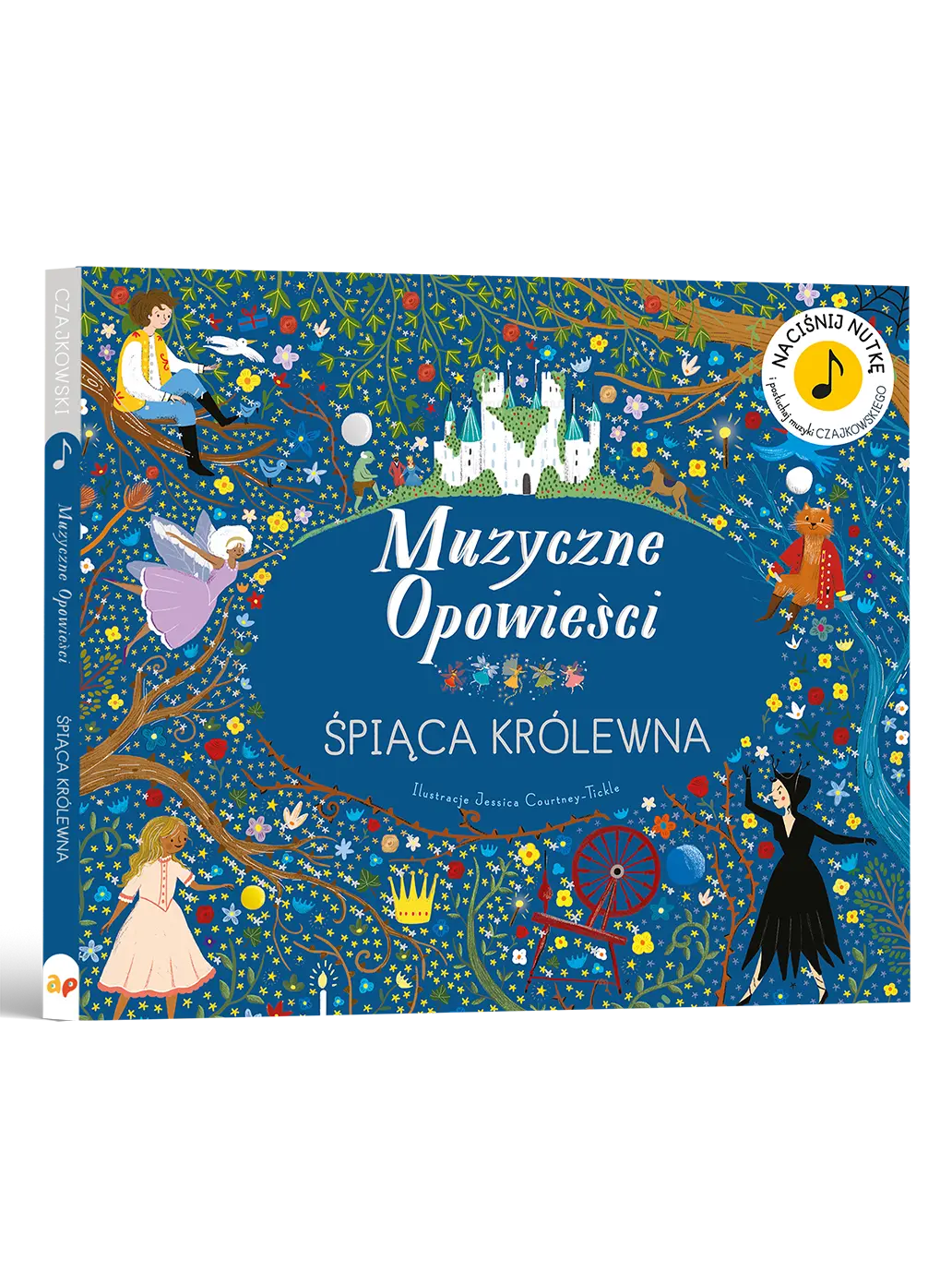 Muzyczne Opowieści. Śpiąca Królewna Wydawnictwo api papi BEBE Concept 