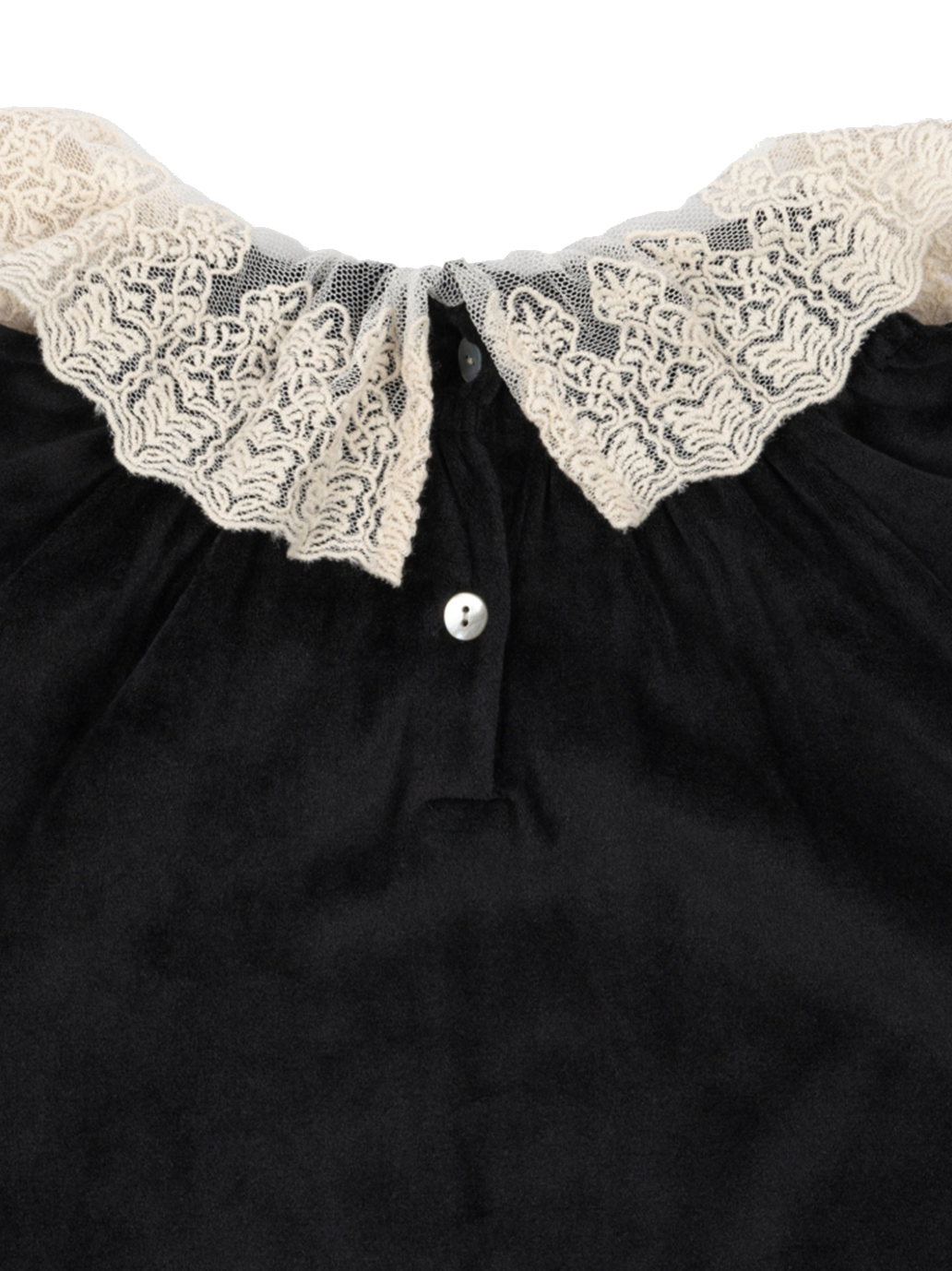 Aksamitna sukienka Venola Dress Konges Slojd BÉBÉ Concept