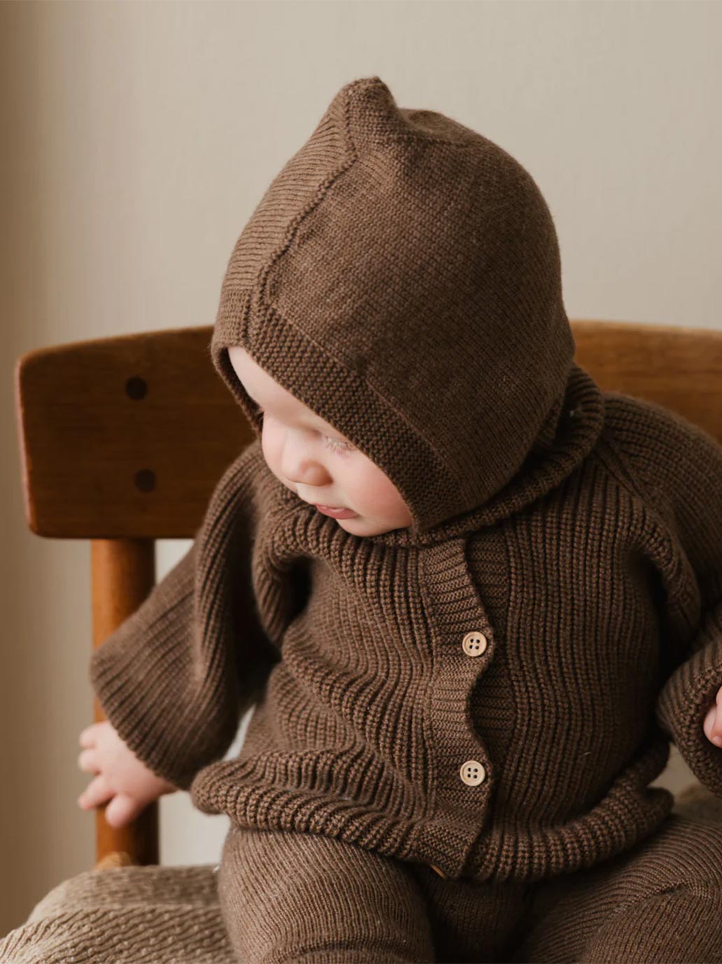 Kominiarka z wełny merino Eddy Hvid BÉBÉ Concept