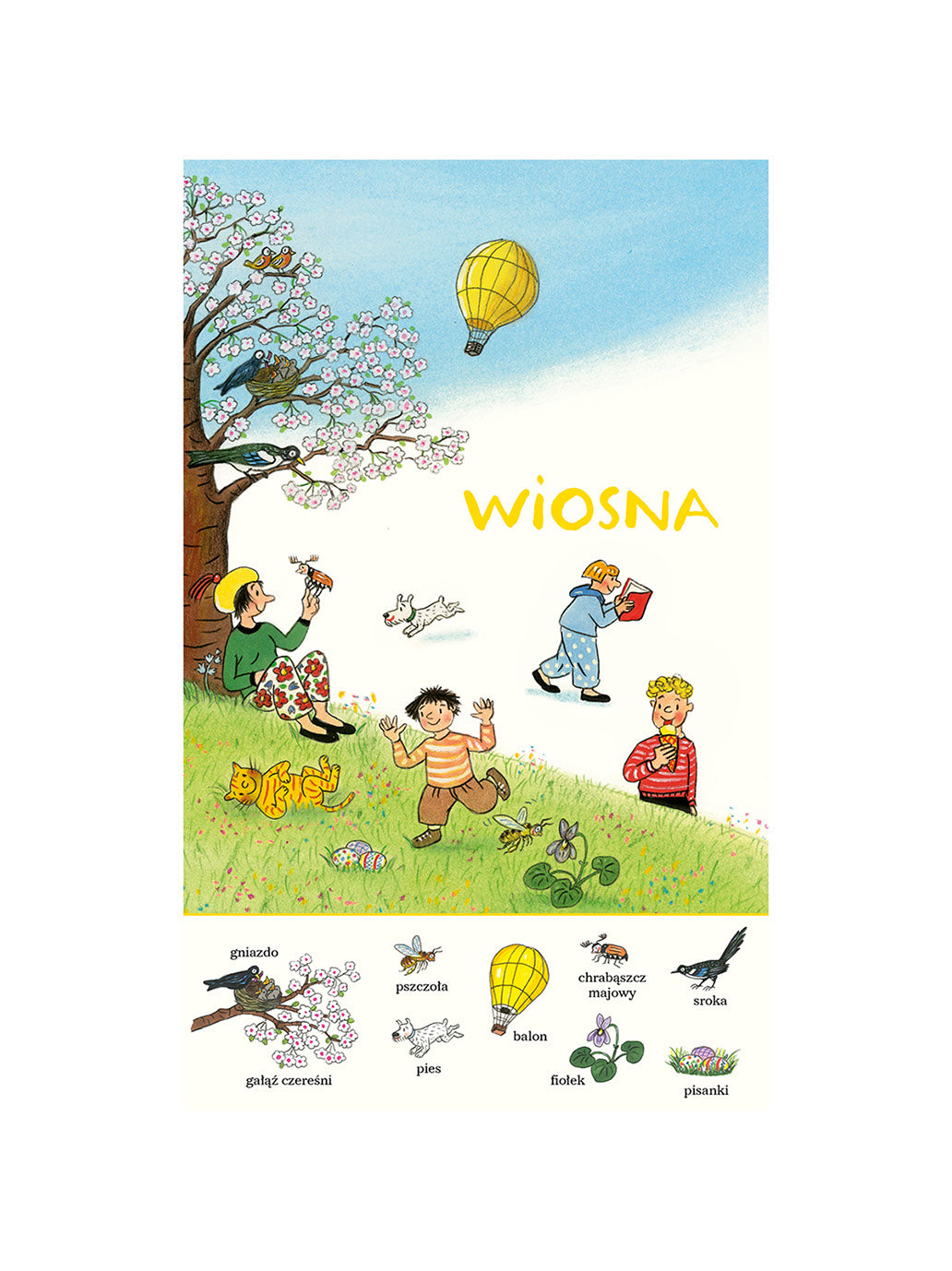 Słówka z Ulicy Czereśniowej Wydawnictwo Dwie Siostry BÉBÉ Concept 