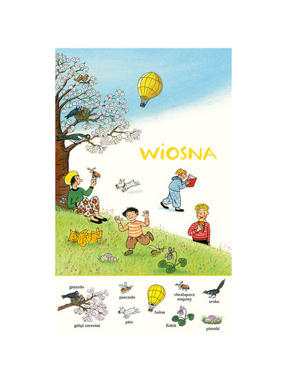 Słówka z Ulicy Czereśniowej Wydawnictwo Dwie Siostry BÉBÉ Concept 