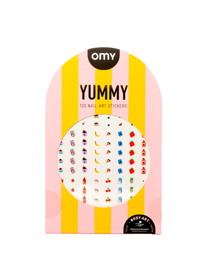 Naklejki na paznokcie dla dzieci 120 sztuk OMY BÉBÉ Concept 