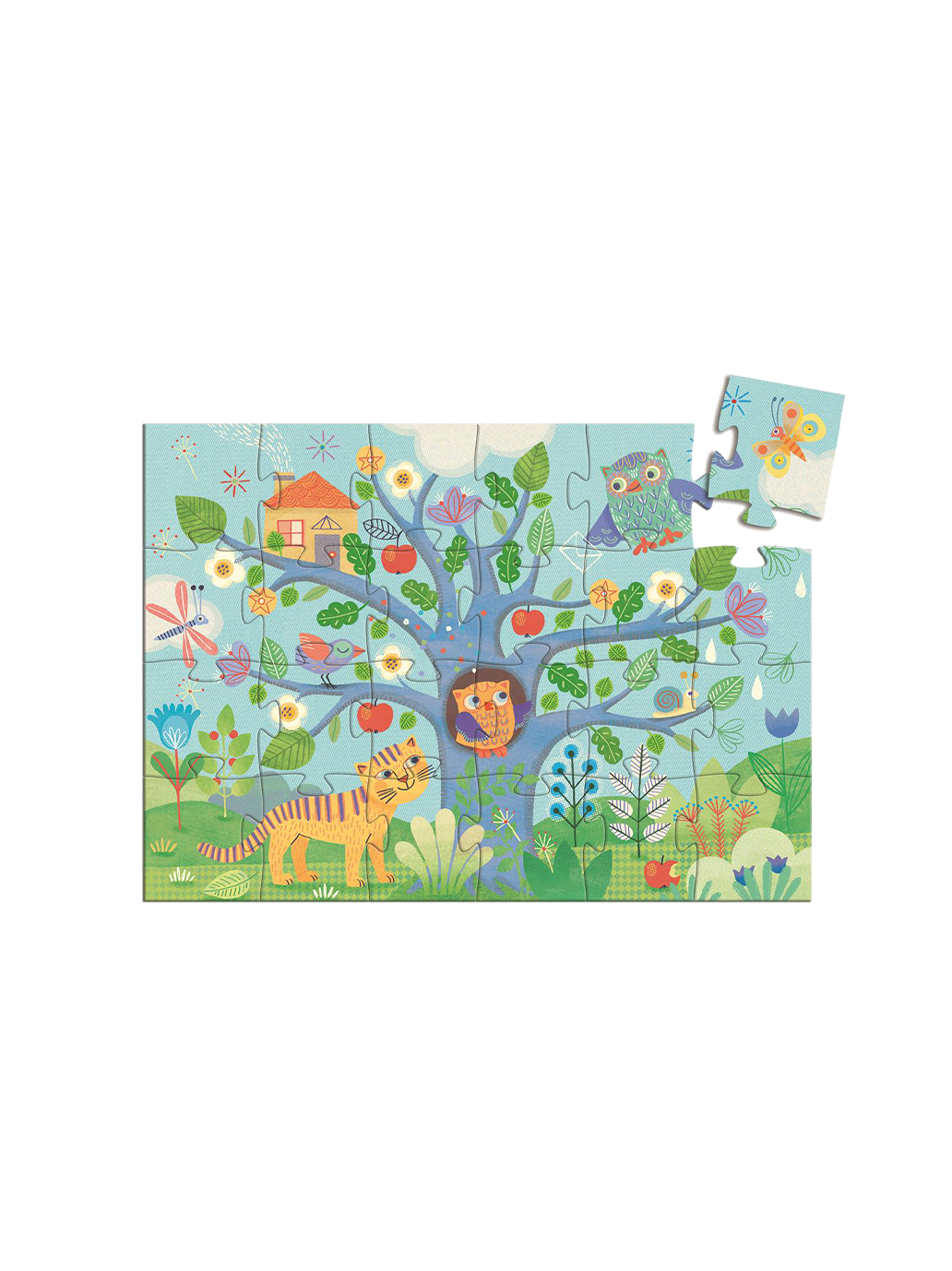 Puzzle 24 elementy 3+ Djeco BÉBÉ Concept