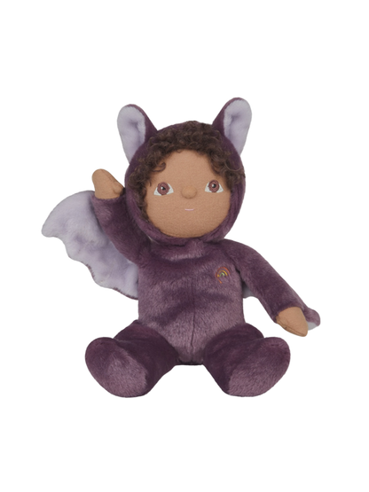 Miękka laleczka Dinky Dinkum Halloween Bat Olli Ella BÉBÉ Concept 